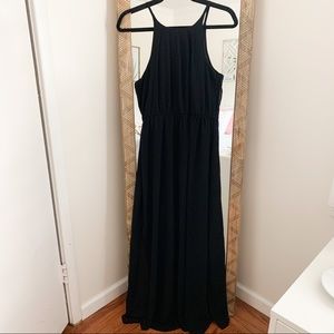Black Chiffon Maxi dress